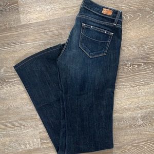 Size 26 Paige Skyline Dark Wash Jeans